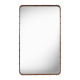 Adnet Rectangular mirror rectangulaire 180x70 cm in black