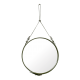 Adnet mirror circulaire ∅ 70 cm, tan