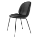 Beetle chair black leather