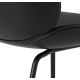 Beetle chair black leather